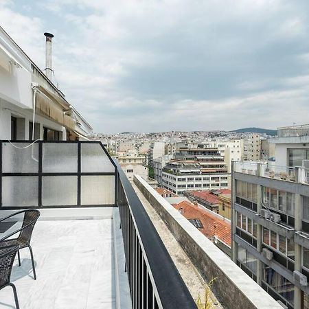 Penthouse Suite In The City Center Thessaloniki Exterior foto