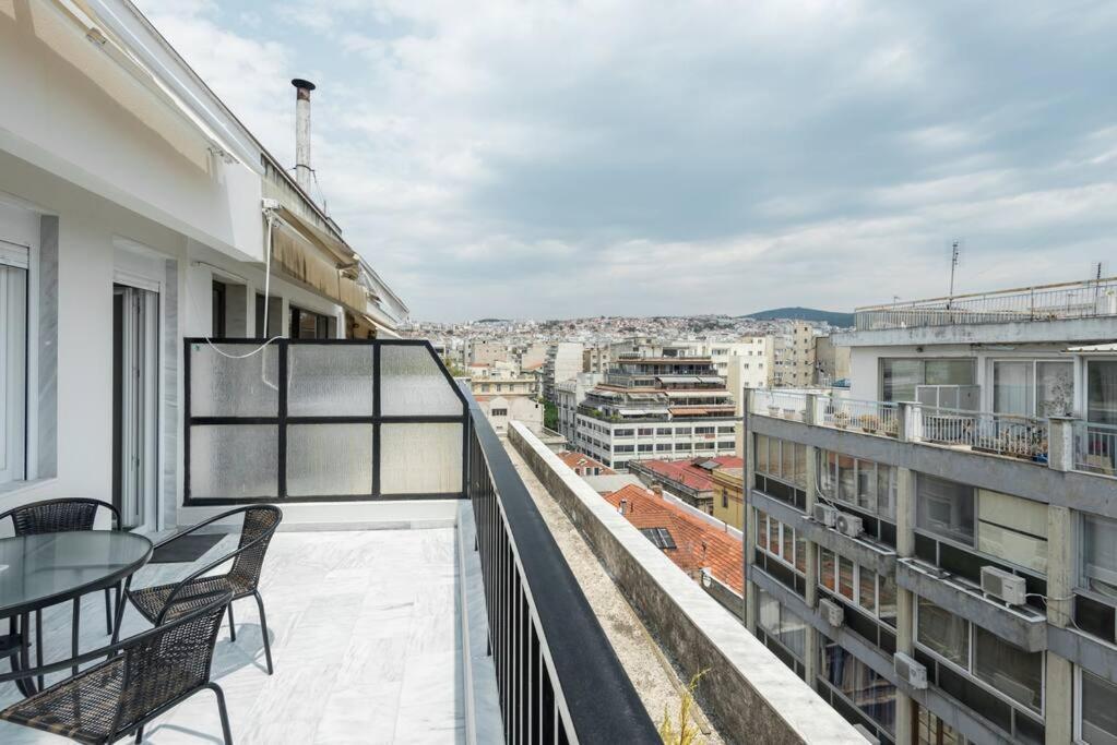 Penthouse Suite In The City Center Thessaloniki Exterior foto